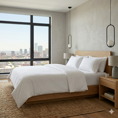 White | On-bed