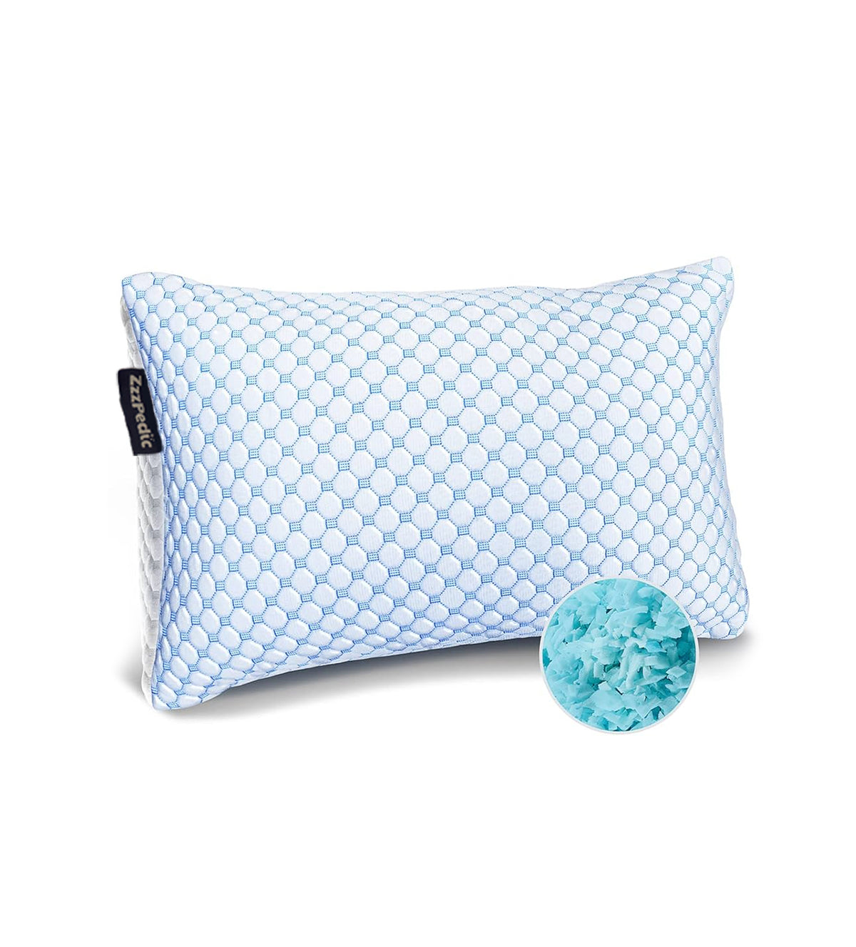 Magic Cooling Adjustable Shredded Memory Foam Pillow